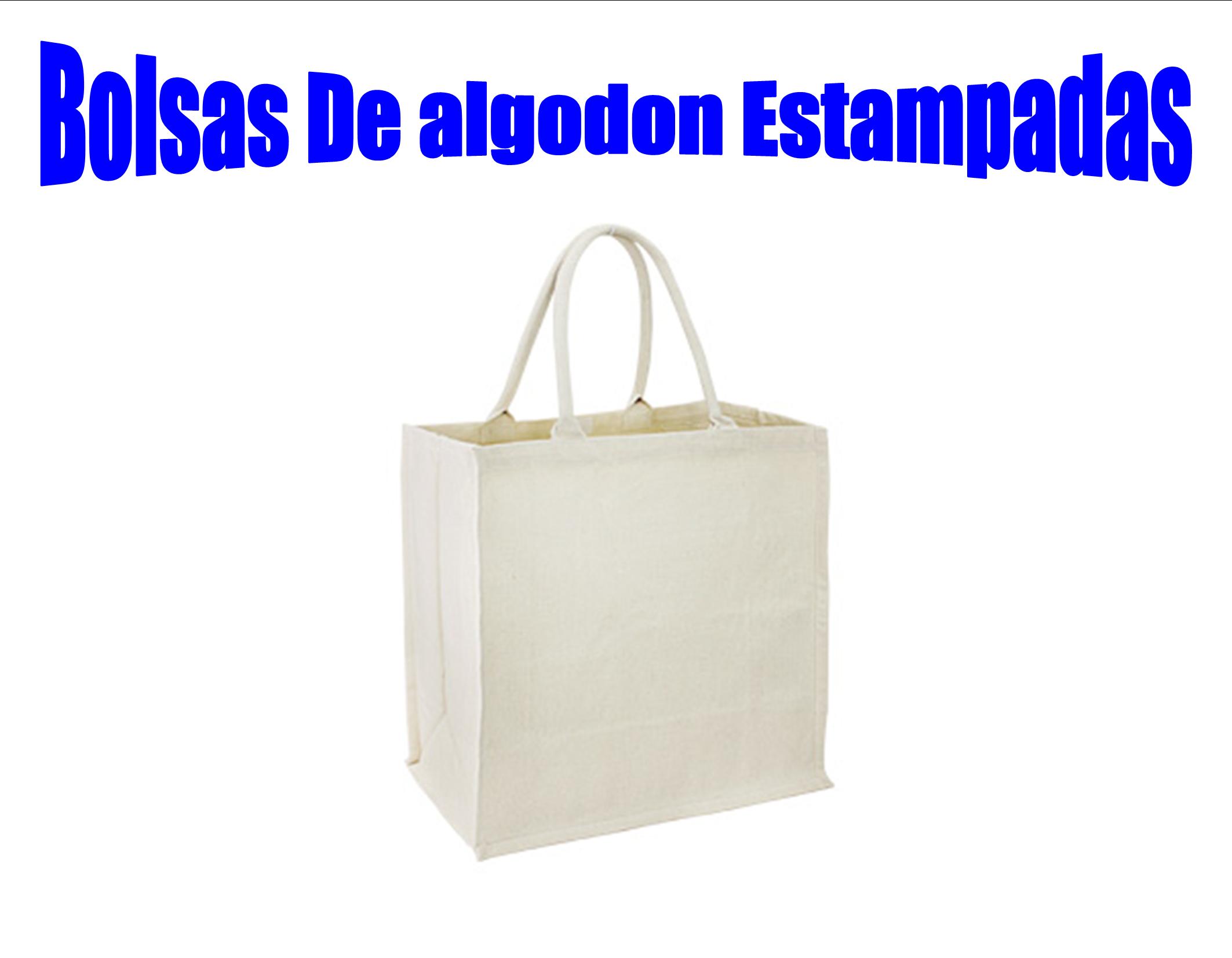 bolsa de algodon CON FUELLE 40X40X20