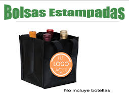 bolsa para 4 botellas